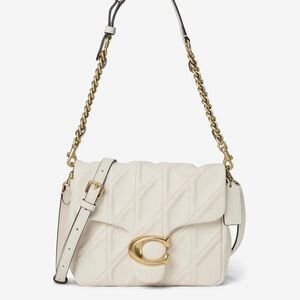 COACH Times Square Tabby Shoulder Bag with Quilting